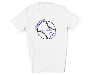 Buy white Wynford Baseball - Custom Name!