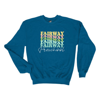 Buy antique-sapphire Fairway Retro Crew Sweatshirt